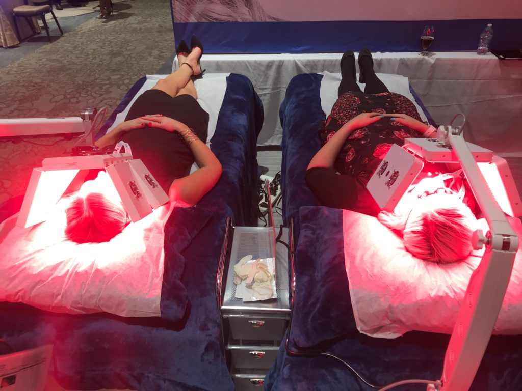 LED Facials at the 2018 Aesthetic Expo